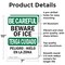 Signmission Safety Culture Sign, 7 in Width, Aluminum, Rectangle, Bilingual OS-2PACK-BC-A-710-L-10011 - alternate 4